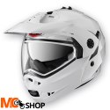 CABERG KASK SZCZĘKOWY FLIP-UP ENDURO MODEL TOURMAX (PINLOCK) KOLOR BIAŁY METALIK, CZARNY MAT(5/5 GWIAZDEK W TESTACH SHARP)