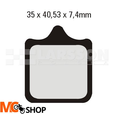 Klocki hamulcowe EBC (4 szt.) FA322HH 4101119 TM Racing SMM, Husqvarna SM, KTM Super Duke Klocki hamulcowe EBC (4 szt.) FA322HH 4101119 TM Racing SMM, Husqvarna SM, KTM Super Duke