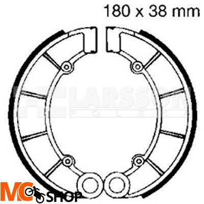 Szczęki hamulcowe komplet EBC 320 4200042 Honda CB 750 Szczęki hamulcowe komplet EBC 320 4200042 Honda CB 750