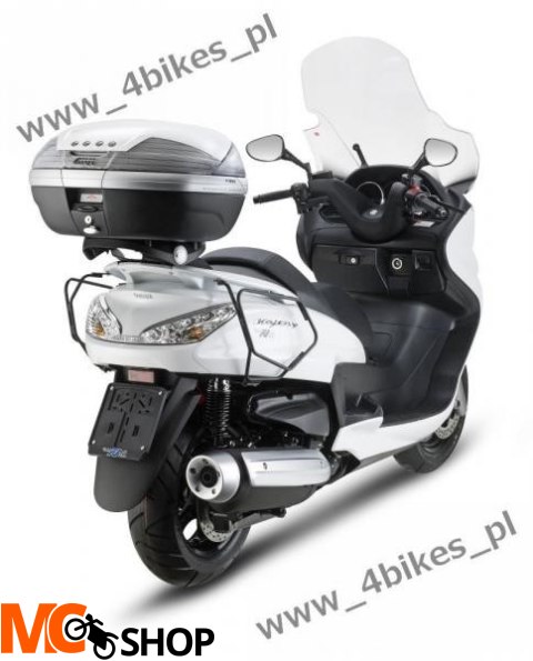 GIVI MAJESTY 400 (04--08), Topcase-- holder plate for Monolock case Csomagtartó platni Yamaha Majesty 400 (04-08) ⁄ Yamaha Majes