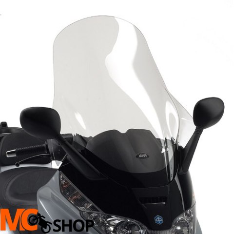 Givi D500ST SPOILER PIAGGIO X8 125-150-200-250-400 (04-10), X-Evo 125-250-400 (07-11)