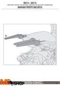 GIVI SR4114 Stelaż centralny VERSYS 650 chrom GIVI SR4114 Stelaż centralny VERSYS 650 chrom