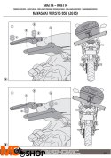 GIVI SR4114 Stelaż centralny VERSYS 650 chrom GIVI SR4114 Stelaż centralny VERSYS 650 chrom