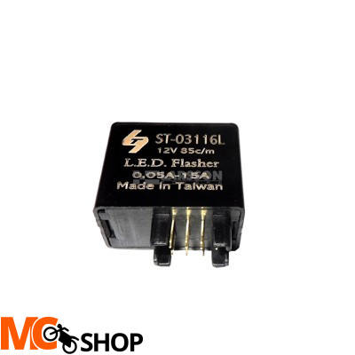 Przerywacz do kierunkowskazów 12V - 7 konektorów 1320456 Suzuki VLR 1800, GSX 1300, VZR 1800, VL 1500, GSF 1200, VZ 800