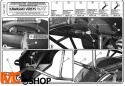 Kappa KL447 Stelaż boczny Kawasaki Versys 650 (06 > 09)