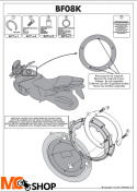 KAPPA BF08K Pierścień mocujący tanklock Ducati