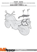 Kappa KLX3101 MOCOWANIE BOCZNE V35 SUZUKI DL650 L2