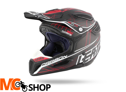 Kask crossowy LEATT GPX 6.5 V1 Carbon Czerwony