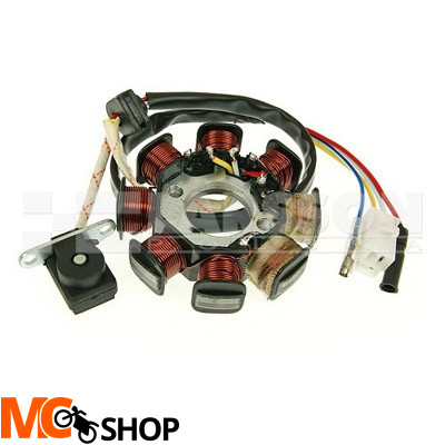 Stojan alternatora QMB 139 1294017 Aiyumo Capri 50, Buffalo/Quelle RS, YY50QT-11 50, Baotian BT49QT Stojan alternatora QMB 139 1294017 Aiyumo Capri 50, Buffalo/Quelle RS, YY50QT-11 50, Baotian BT49QT