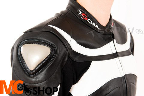 Kombinezon 2 częściowy damski TSCHUL 726 czarno-biały