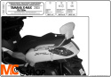 GIVI OPARCIE PASAŻERA YAMAHA X-MAX 125-250, MBK SKYCRUISER 125 GIVI OPARCIE PASAŻERA YAMAHA X-MAX 125-250, MBK SKYCRUISER 125
