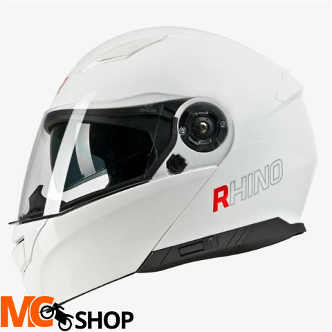 Kask szczękowy Rhino Highway Biały Kask szczękowy Rhino Highway Biały