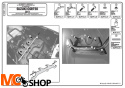 KAPPA 3100KIT ADAPTER DO ZAMONTOWANIA STELAŻA BOCZNEGO SUZUKI GSR 750