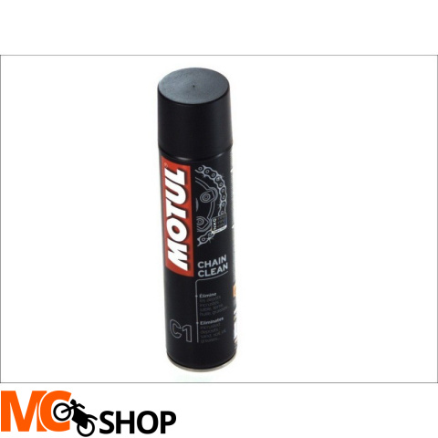MOTUL CHAIN CLEAN C1 0,4L - spray do mycia łańcucha MOTUL CHAIN CLEAN C1 0,4L - spray do mycia łańcucha