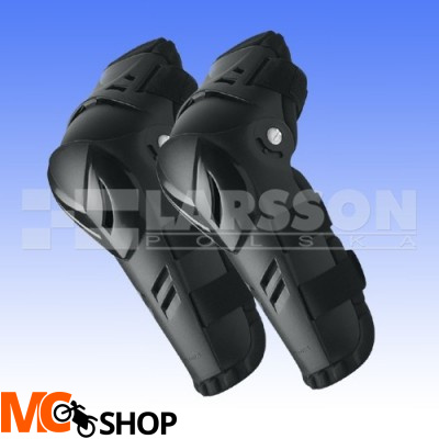 Komplet ochraniaczy kolan Polisport czarny 7161946 Komplet ochraniaczy kolan Polisport czarny 7161946
