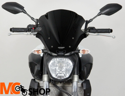 Szyba MRA YAMAHA FZ-07 / MT-07 2014- forma - NR8 (czarna) Szyba MRA YAMAHA FZ-07 / MT-07 2014- forma - NR8 (czarna)