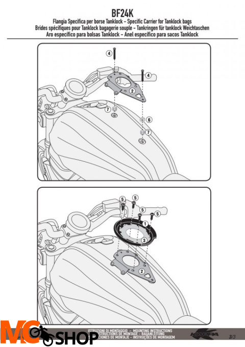 KAPPA MOCOWANIE TANKLOCK YAMAHA XSR 700 '16 KAPPA MOCOWANIE TANKLOCK YAMAHA XSR 700 '16