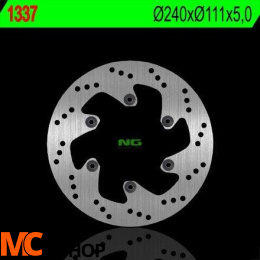 NG1337 TARCZA HAMULCOWA KTM SMC 690R '12-'14 (240X111X5) (6X6,5MM)