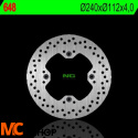 NG648 TARCZA HAMULCOWA HUSQVARNA CR/WR/TE/TC/SMR (240X112X4) (4X9,5MM)