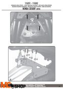 GIVI 1152FZ STELAŻ KUFRA CENTRALNEGO (BEZ PŁYTY) - HONDA CB 500 F (16)