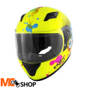 KAPPA HKJ04FG126 KASK J04 JUNIOR INTEGRALNY ŻÓŁTY NEON