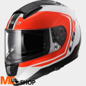 KASK LS2 FF397 VECTOR WAKE WHITE BLACK RED