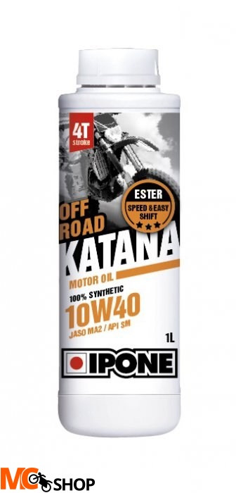 IPONE KATANA OFF ROAD 10W40 2L OLEJ SILNIKOWY IPONE KATANA OFF ROAD 10W40 2L OLEJ SILNIKOWY