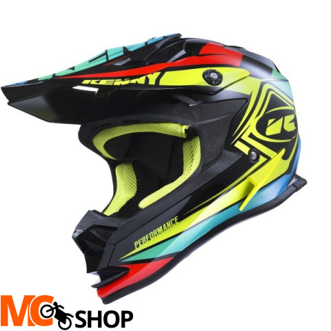 KENNY KASK PERFORMANCE BLACK/YELLOW/ORANGE KENNY KASK PERFORMANCE BLACK/YELLOW/ORANGE