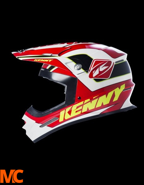 KENNY KASK TRACK BLACK/RED KENNY KASK TRACK BLACK/RED