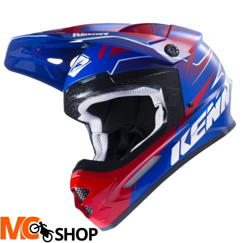 KENNY KASK TRACK BLUE/RED KENNY KASK TRACK BLUE/RED