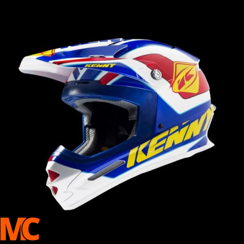 KENNY KASK TRACK BLUE/YELLOW/RED KENNY KASK TRACK BLUE/YELLOW/RED