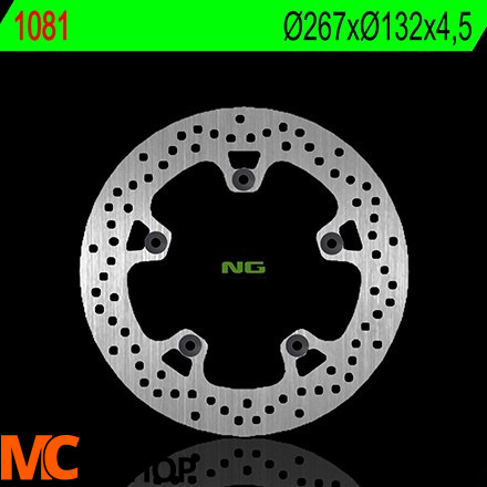 NG 1081 TARCZA HAMULCOWA YAMAHA MAJEST FZ8 NG 1081 TARCZA HAMULCOWA YAMAHA MAJEST FZ8