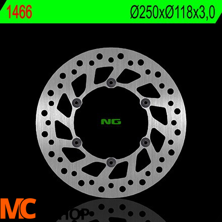 NG 1466 TARCZA HAMULCOWA PRZÓD SUZUKI DRZ 400 E/S NG 1466 TARCZA HAMULCOWA PRZÓD SUZUKI DRZ 400 E/S