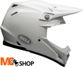 BELL MOTO-9 FLEX SOLID WHITE Kask Off-road