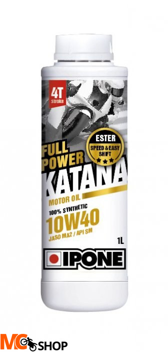 IPONE KATANA OFF ROAD 10W40 OLEJ 100% SYNTETYK 1L IPONE KATANA OFF ROAD 10W40 OLEJ 100% SYNTETYK 1L