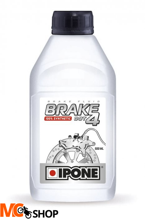 IPONE PŁYN HAMULCOWY BRAKE FLUID DOT 4 500ML IPONE PŁYN HAMULCOWY BRAKE FLUID DOT 4 500ML