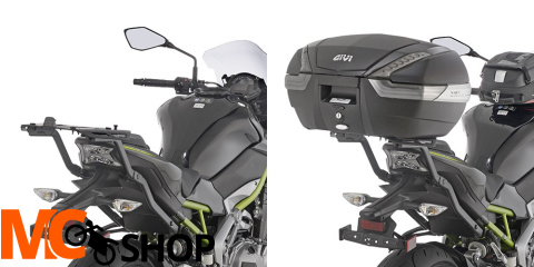 GIVI 4118FZ STELAŻ KUFRA CENTRALNEGO KAWASAKI Z 900 GIVI 4118FZ STELAŻ KUFRA CENTRALNEGO KAWASAKI Z 900