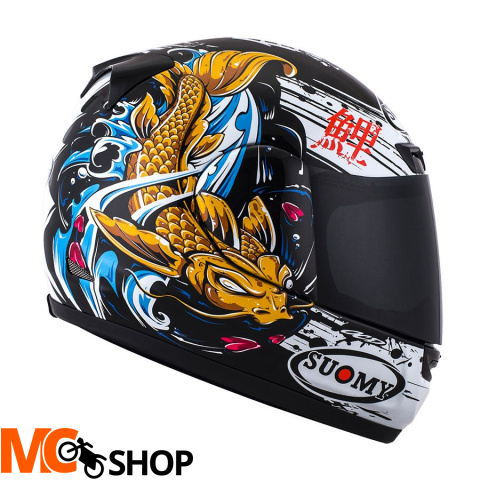 Kask SUOMY APEX JAPAN BLACK/GOLD integralny