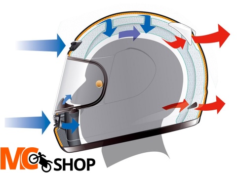 Kask SUOMY APEX WHITE integralny