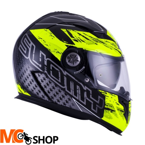 Kask SUOMY HALO Drift Yellow -integralny z blendą Kask SUOMY HALO Drift Yellow -integralny z blendą