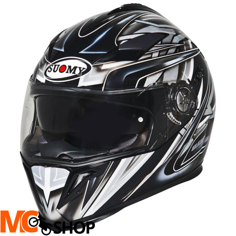 Kask SUOMY HALO Zenith blk/red -integralny z blendą Kask SUOMY HALO Zenith blk/red -integralny z blendą