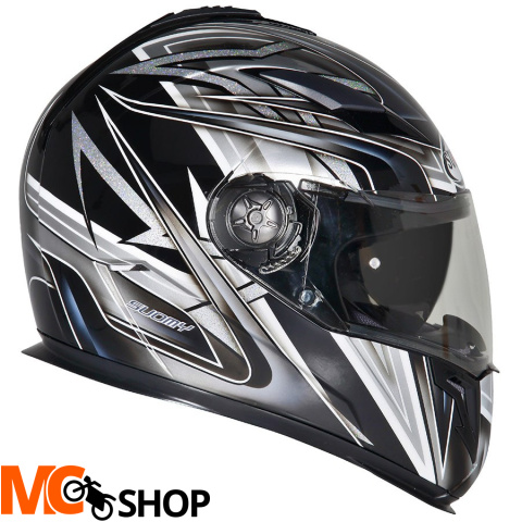 Kask SUOMY HALO Zenith blk/red -integralny z blendą Kask SUOMY HALO Zenith blk/red -integralny z blendą
