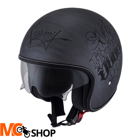 Kask SUOMY ROKK OLDSCHOOL GUNMETAL SCRATCH Kask SUOMY ROKK OLDSCHOOL GUNMETAL SCRATCH