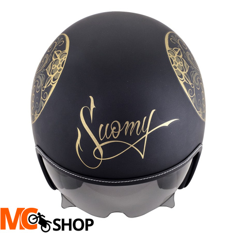 Kask SUOMY ROKK calavera BLACK/GOLD Kask SUOMY ROKK calavera BLACK/GOLD