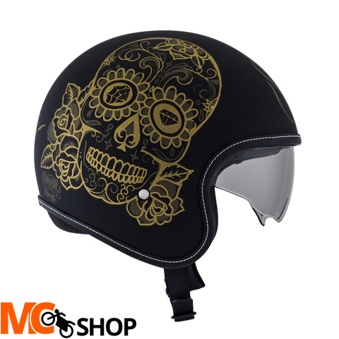 Kask SUOMY ROKK calavera BLACK/GOLD Kask SUOMY ROKK calavera BLACK/GOLD