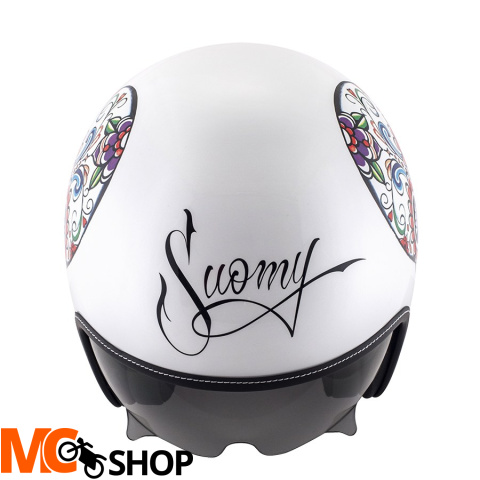 Kask SUOMY ROKK calavera white Kask SUOMY ROKK calavera white