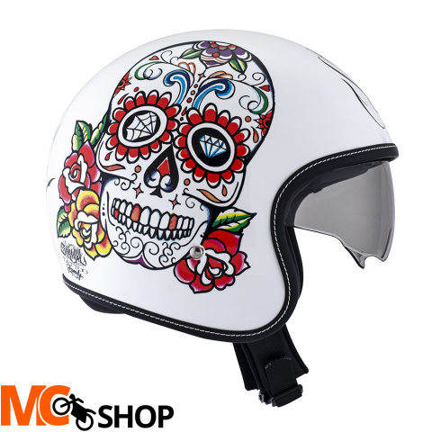 Kask SUOMY ROKK calavera white Kask SUOMY ROKK calavera white