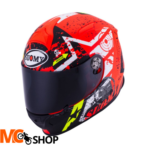 Kask SUOMY SR SPORT STARS ORANGE integralny Kask SUOMY SR SPORT STARS ORANGE integralny