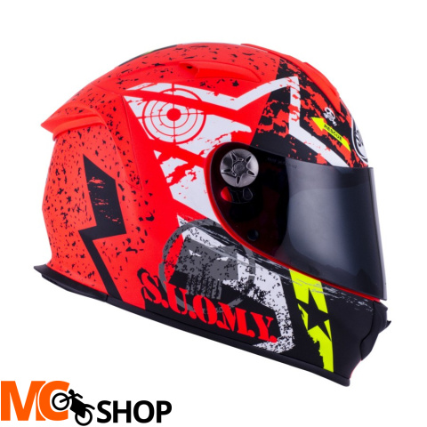 Kask SUOMY SR SPORT STARS ORANGE integralny Kask SUOMY SR SPORT STARS ORANGE integralny