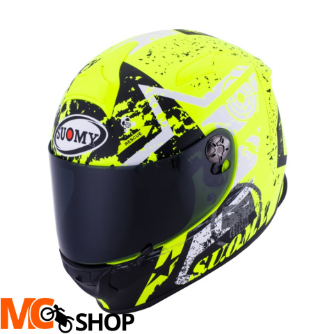 Kask SUOMY SR SPORT STARS YELLOWintegralny Kask SUOMY SR SPORT STARS YELLOWintegralny